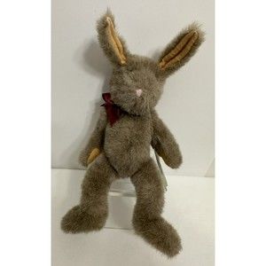 J.B. Bean Bears Tabbie Hares Investment Collectibles 1987 Rabbit Bunny Plush 14"